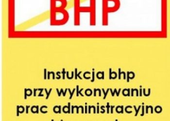 Praca zbiorowa – Instrukcja bhp przy wykonywaniu prac administracyjno-biurowych