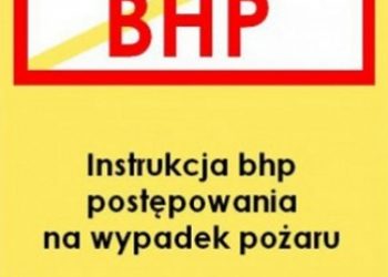 Praca zbiorowa – Instrukcja postępowania na wypadek pożaru