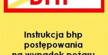 Praca zbiorowa – Instrukcja postępowania na wypadek pożaru