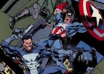 Klaus Janson – Punisher/Captain America: Blood & Glory #1