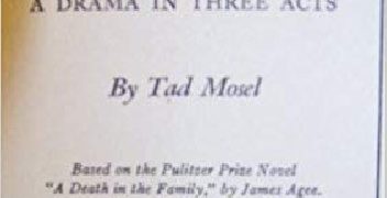 Tad Mosel – All the Way Home