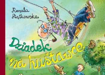 dziadek na huśtawce